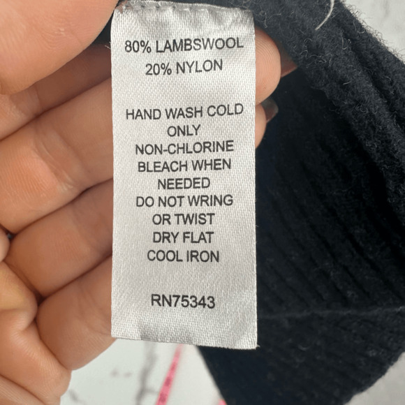 Cambridge Dry Goods Womens S Duster Open Cardigan Sweater Fair Isle Wool Nordic - Picture 6 of 12